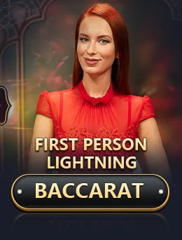 First Person Lightning Baccarat by Evolution
