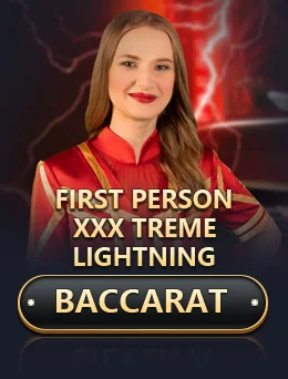 First Person Xxxtreme Lightning Baccarat by Evolution