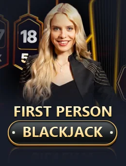 First Person Blackjack by Evolution
