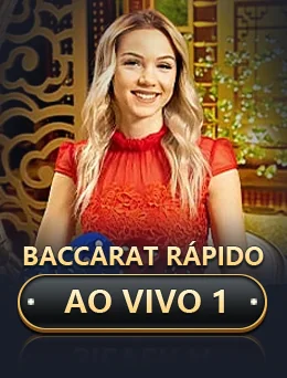 Baccarat Rápido Ao Vivo 1 by Evolution